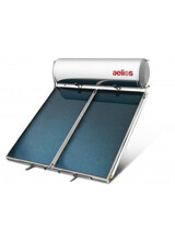 Ηλιακός Θερμοσίφωνας Nobel Aelios 160lt/3m² Διπλής ενέργειας με δοχείο Glass και με επιλεκτικό συλλέκτη AELIOS