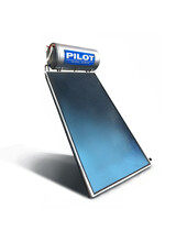 Ηλιακός θερμοσίφωνας Pilot 120 lt Glass τριπλής ενέργειας 2.00m2 επιλεκτικό συλλέκτη